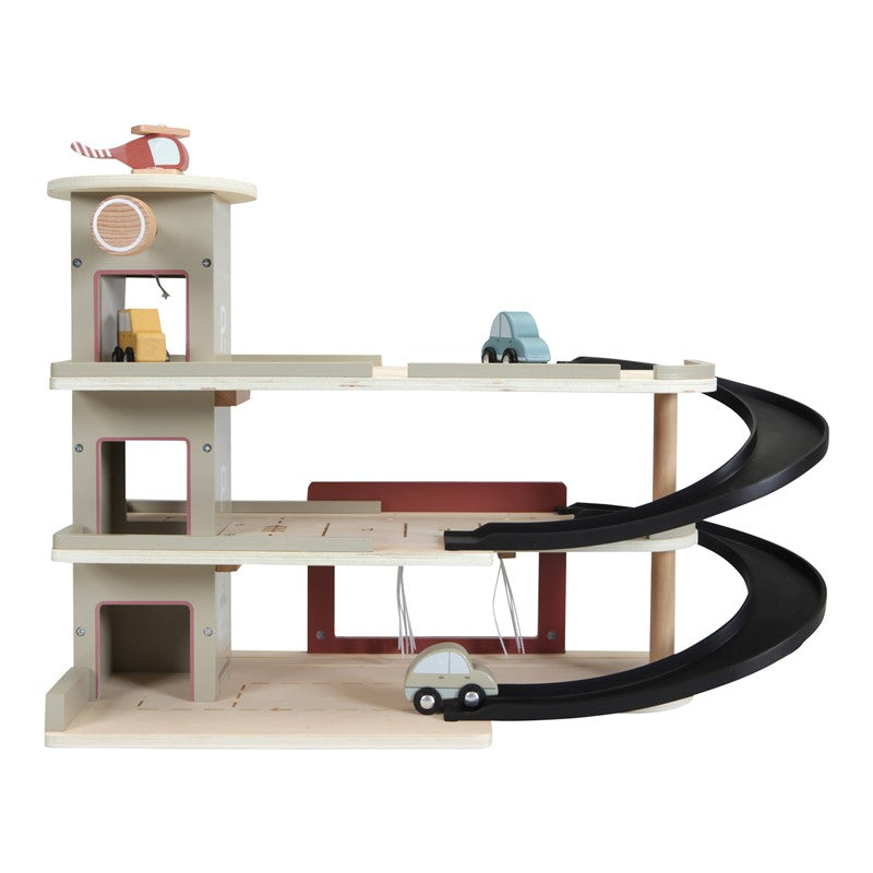 Parking de madera de Little Dutch