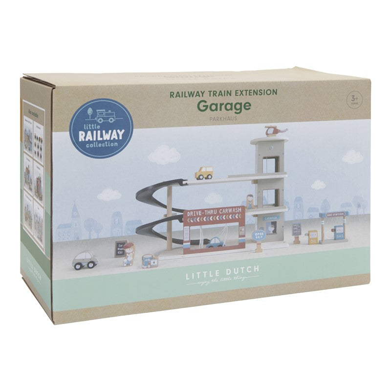 Parking de madera de Little Dutch