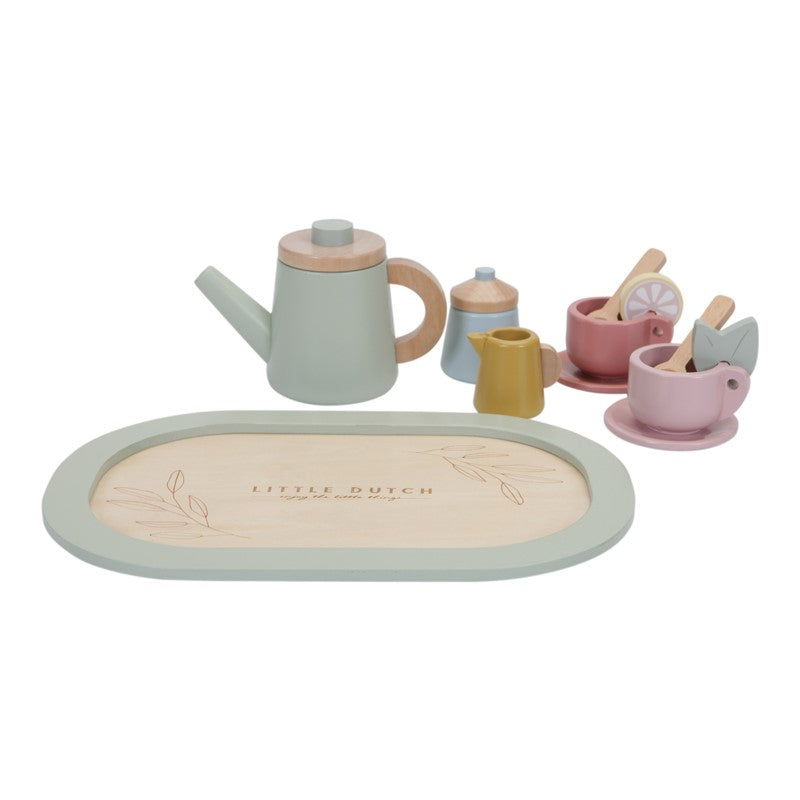 Set de té de madera Little Dutch