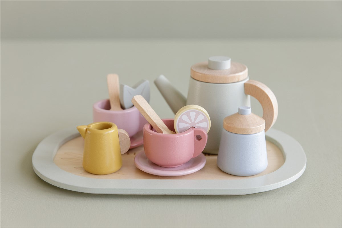 Set de té de madera Little Dutch