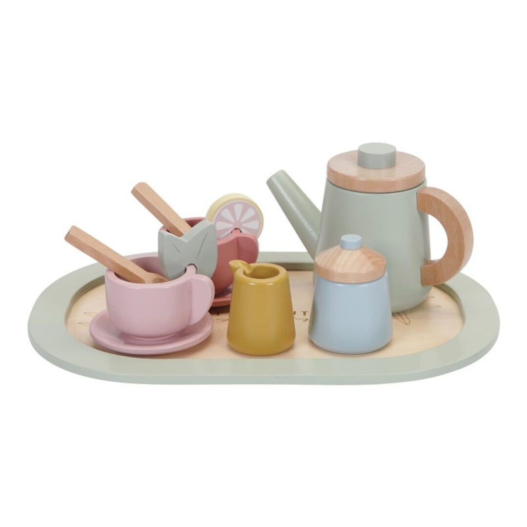 Set de té de madera Little Dutch