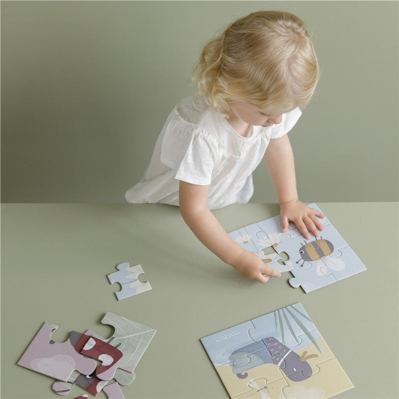 Puzle Ocas 4 en 1  de Little Dutch