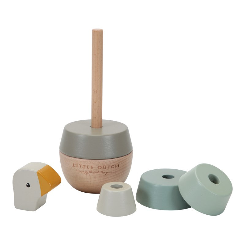 Torre Anillo Pirámide apilable Oca de Little Dutch