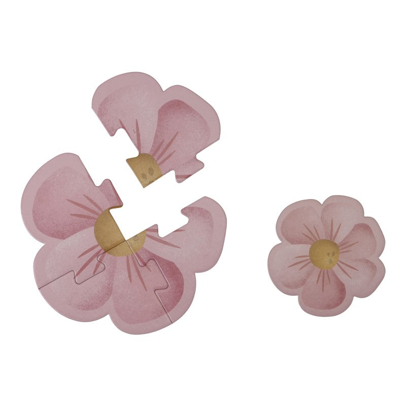 Puzzle Flores y Mariposas 6 en 1 de Little Dutch