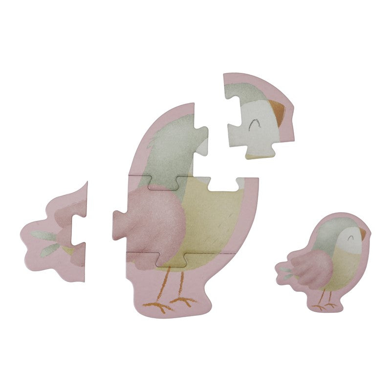 Puzzle Flores y Mariposas 6 en 1 de Little Dutch