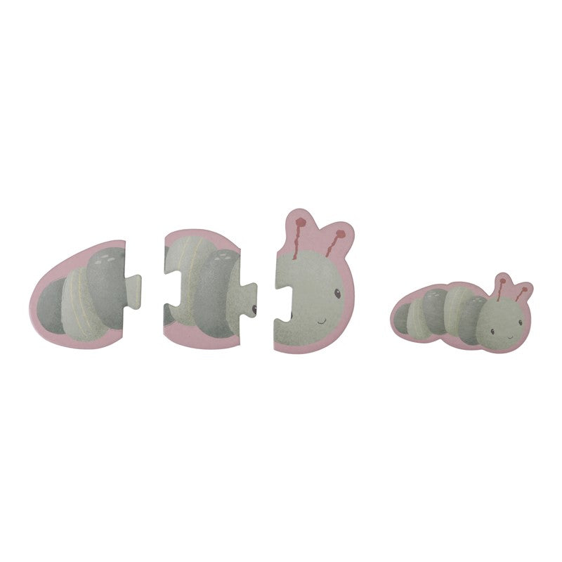Puzzle Flores y Mariposas 6 en 1 de Little Dutch