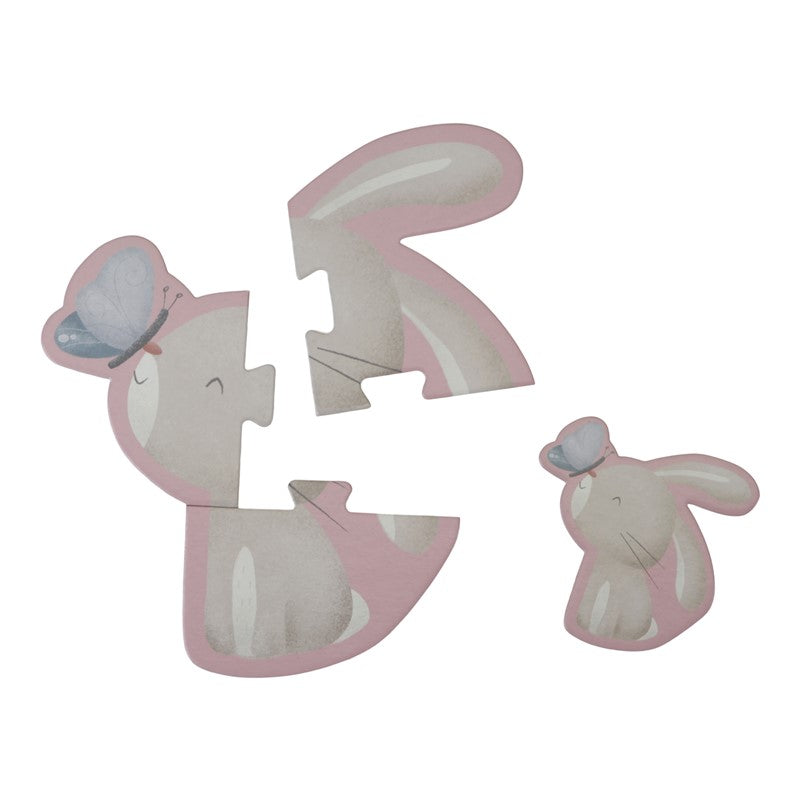 Puzzle Flores y Mariposas 6 en 1 de Little Dutch