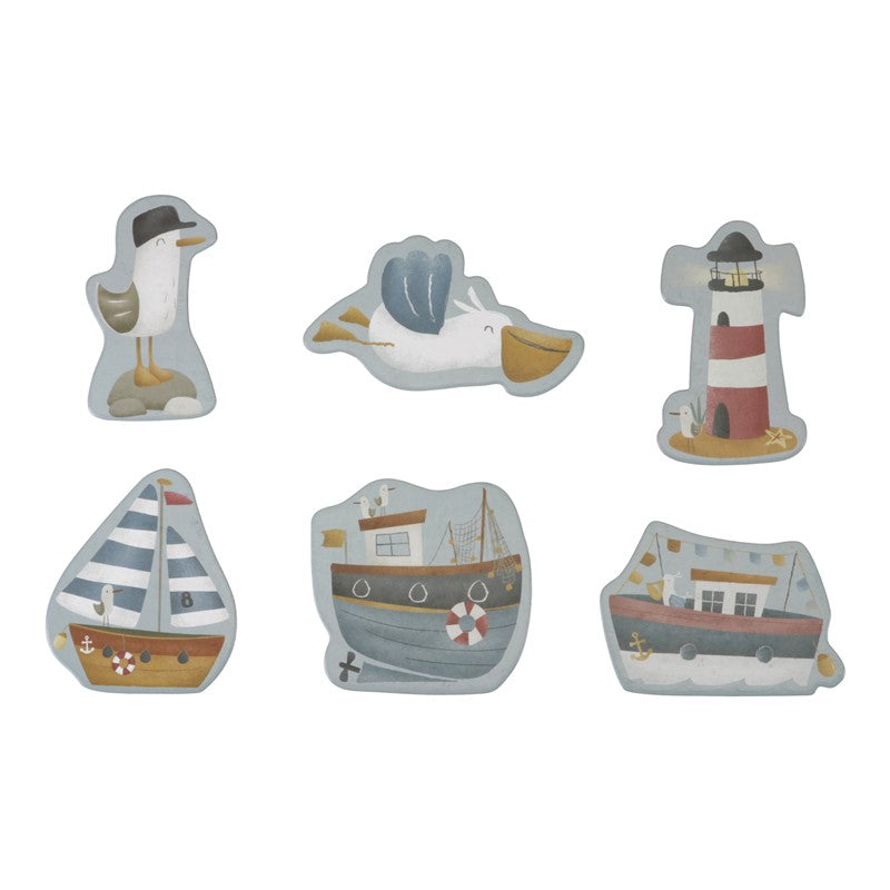 Puzzle Sailor bay 6 en 1 de Little Dutch