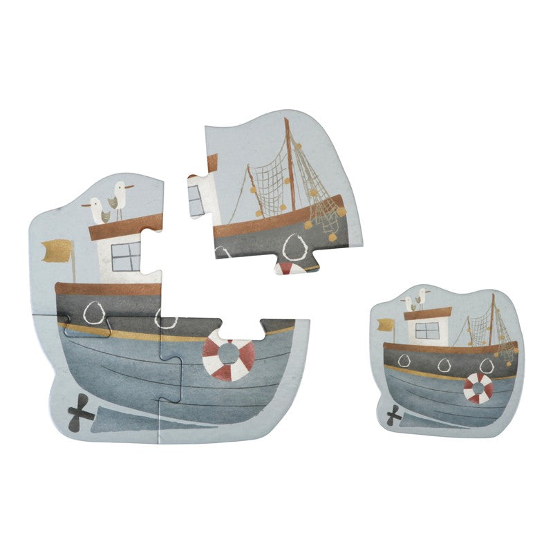 Puzzle Sailor bay 6 en 1 de Little Dutch