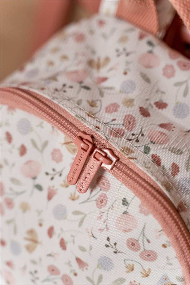 Mochila infantil Flores Rosas de Little Dutch