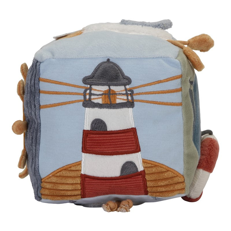 Cubo blandito de actividades Sailors bay de Little Dutch