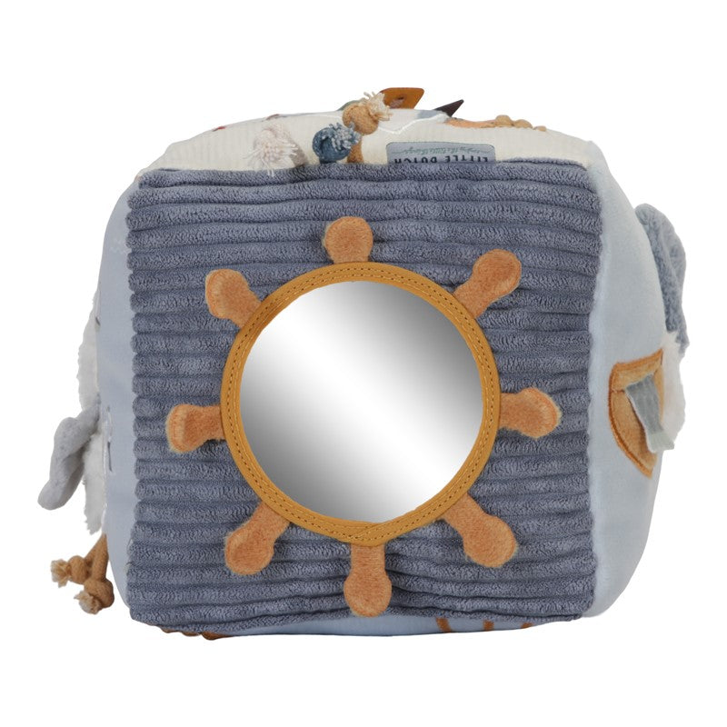 Cubo blandito de actividades Sailors bay de Little Dutch