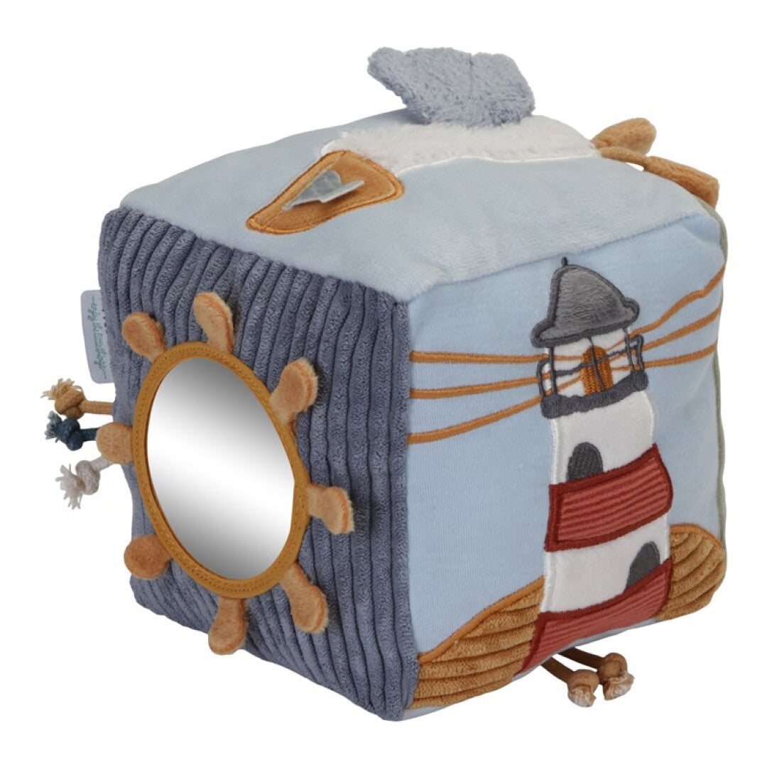 Cubo blandito de actividades Sailors bay de Little Dutch