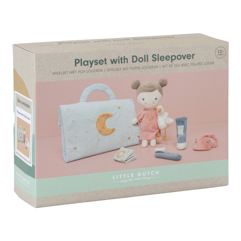 Playset noche fuera Muñeca Rosa Little Dutch
