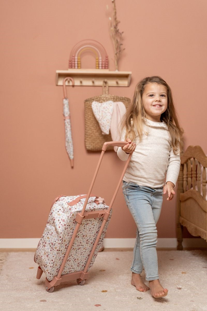 Maleta infantil Flores y Mariposas Little Dutch