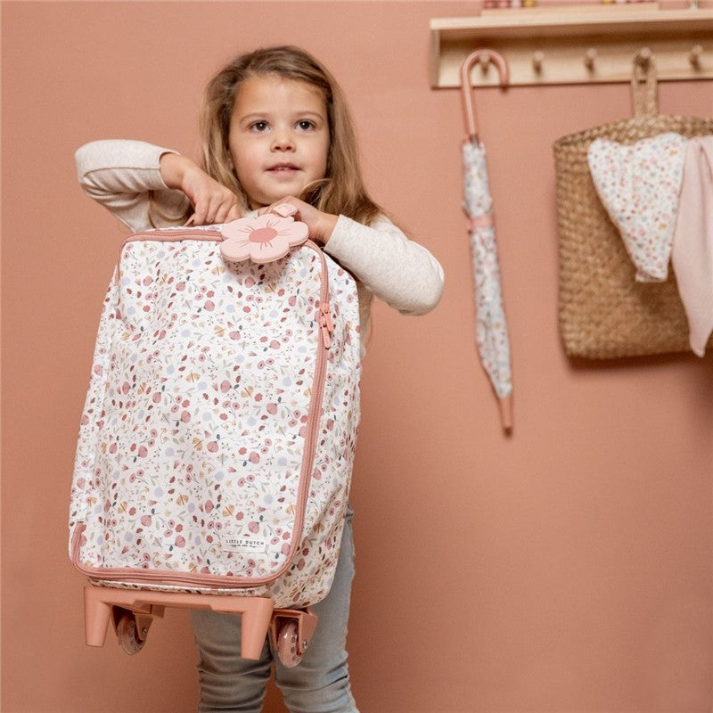 Maleta infantil Flores y Mariposas Little Dutch