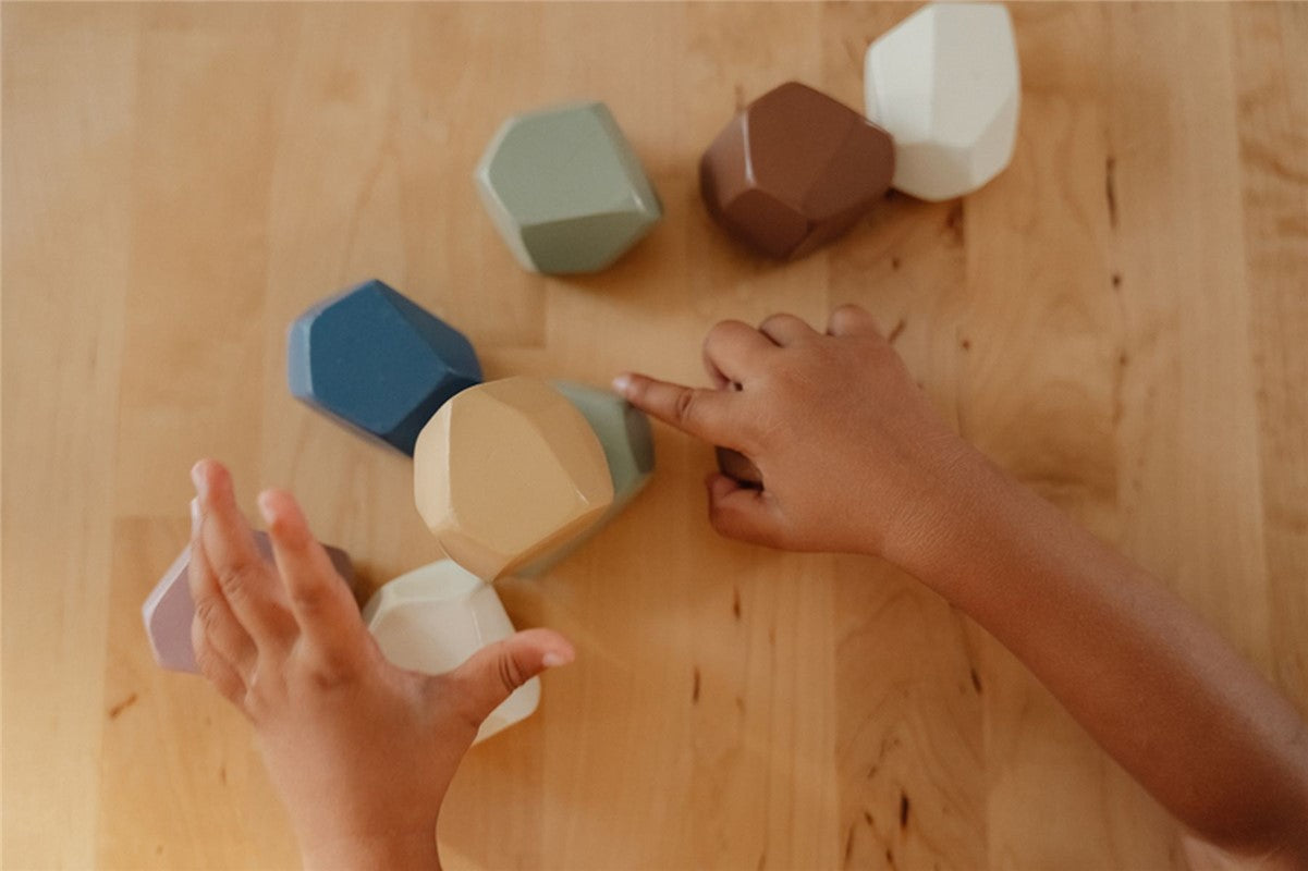 Rocas apilables madera Vintage FSC de Little Dutch