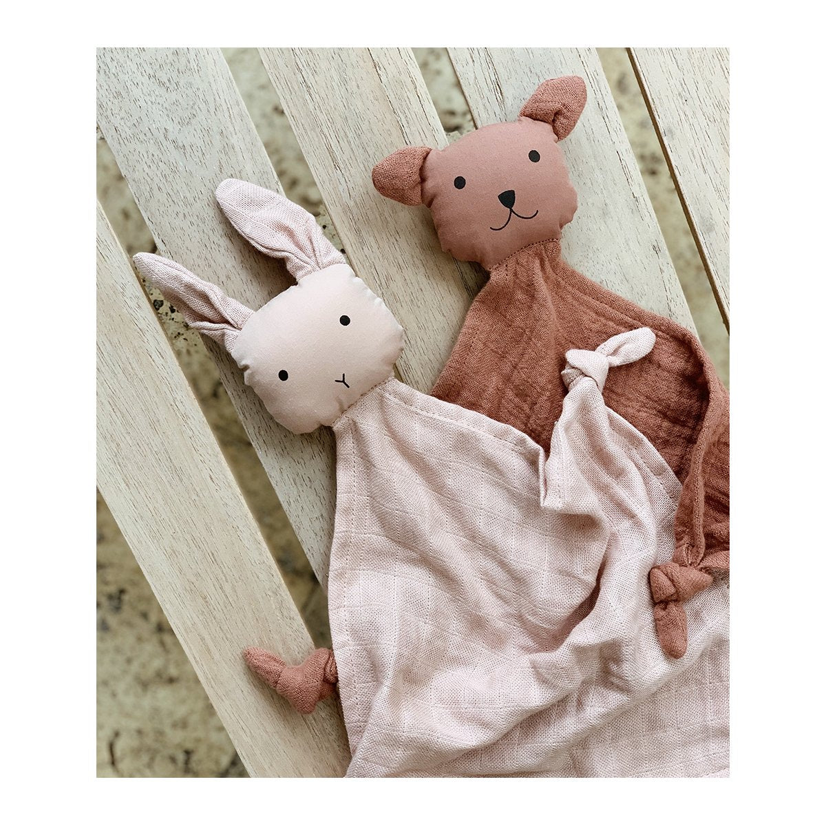 Pack de 2 doudou Yoko Mini Rosa mix Liewood