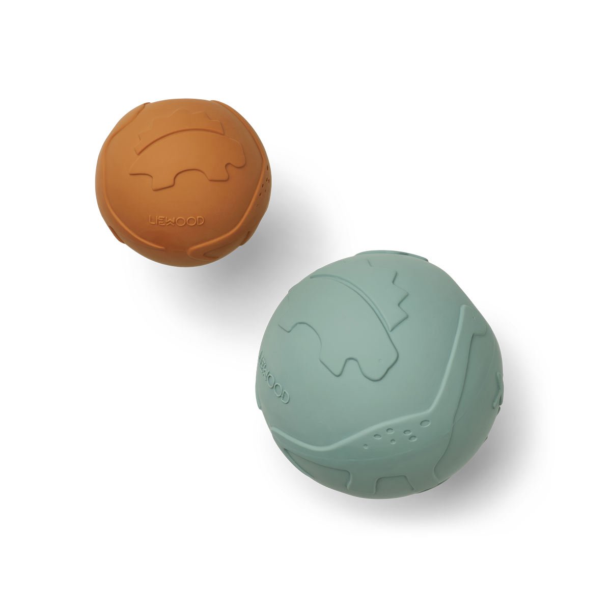 Set de 2 pelotas sensoriales Thea / Menta Dino Liewood