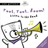 Libro con sonidos –Toot, Toot, Boom. Escucha a la banda Wee Gallery