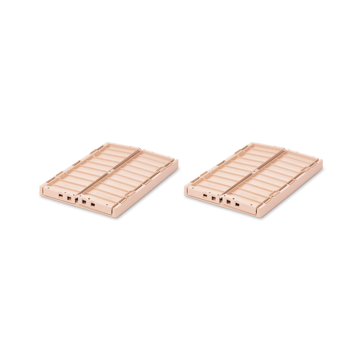 Pack de 2 Caja Plegable Mediana Weston Rosa de Liewood