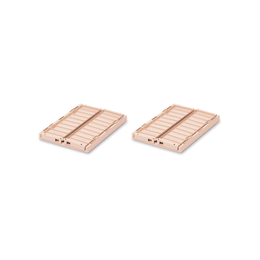 Pack de 2 Cajas Plegable Pequeña Weston Rosa de Liewood
