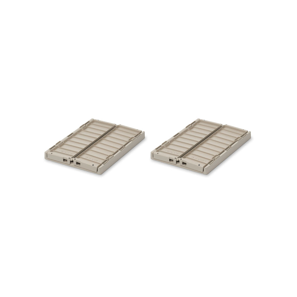 Pack de 2 Caja Plegable Pequeña Weston Sandy de Liewood