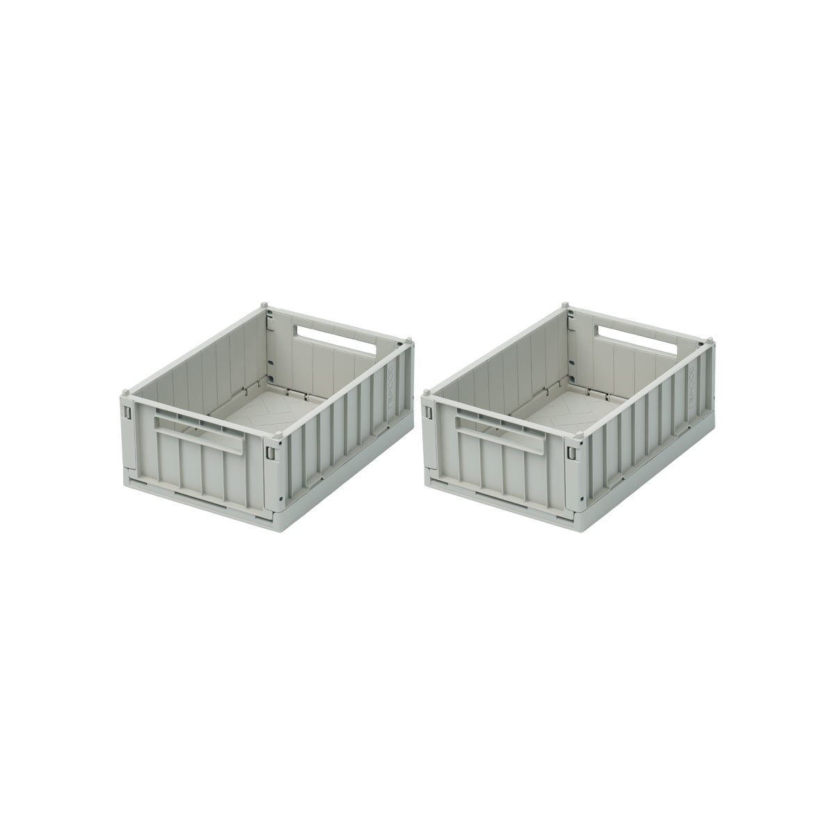 Pack de 2 Cajas Plegable Pequeña Weston Azul de Liewood