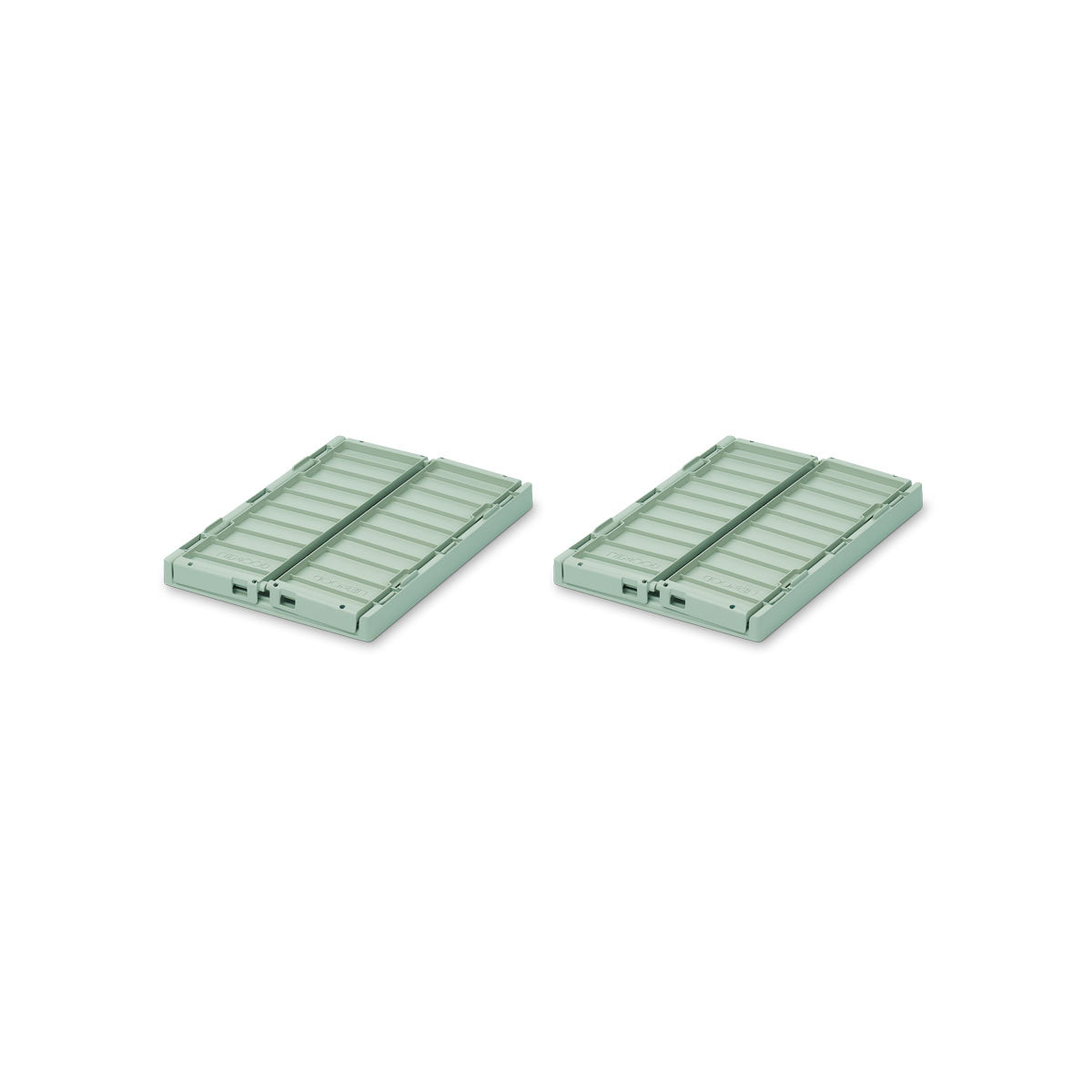 Pack de 2 Cajas Plegable Pequeña Weston Menta de Liewood