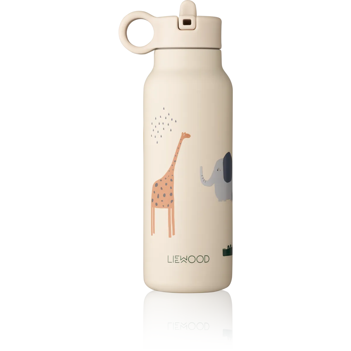 Botella Térmica Acero Falk Safari sandy mix Liewood 350ml