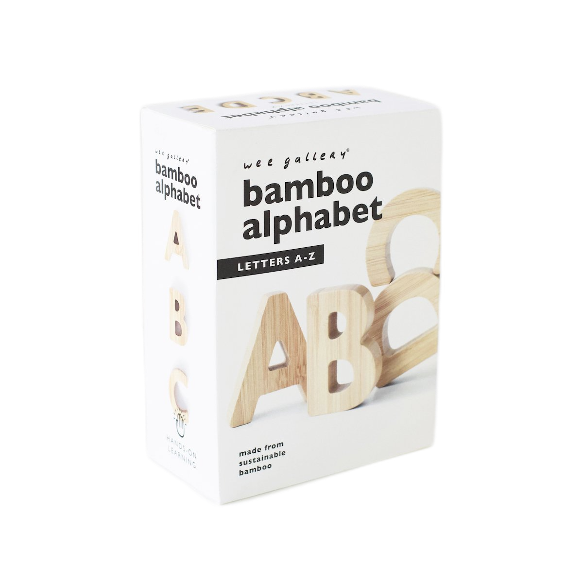 Letras Abecedario en Bamboo - Wee Gallery