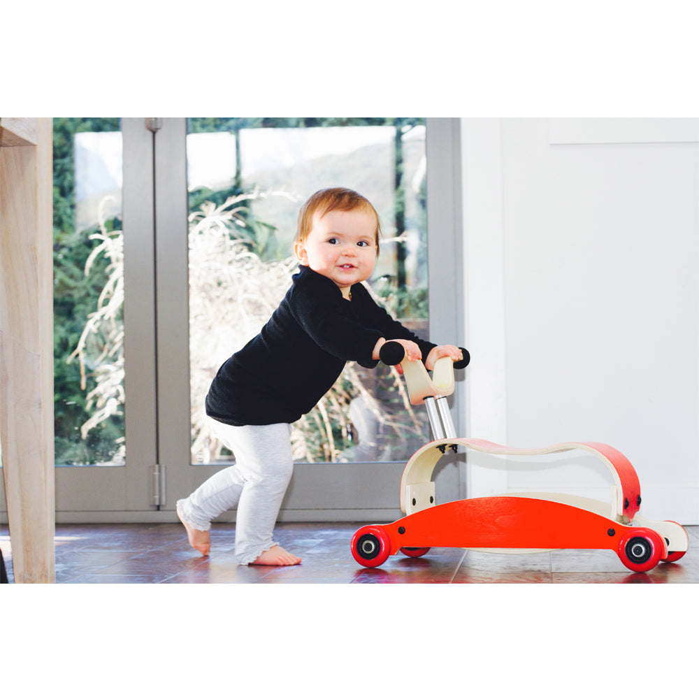 Wishbone Mini Flip roja
