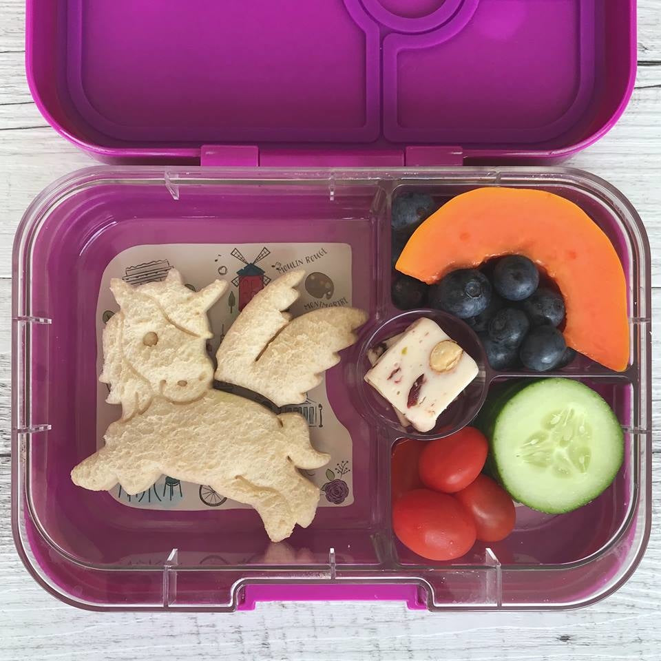 Set de 19 piezas cubiertos cortador y lunch punch Yumbox