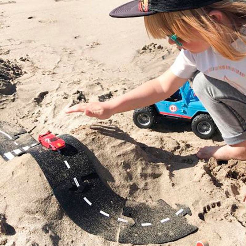 Highway- Carretera Flexible Waytoplay 24 piezas