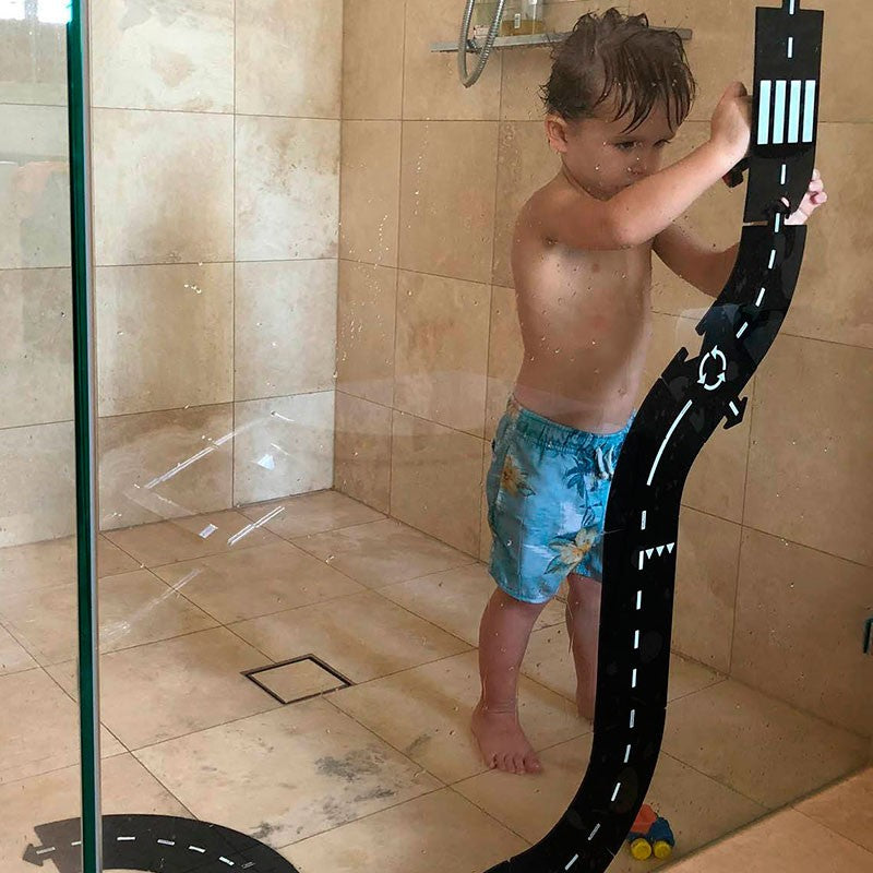 Highway- Carretera Flexible Waytoplay 24 piezas