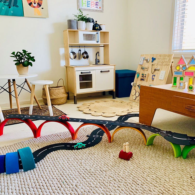 King of the road- Carretera Flexible Waytoplay 40 piezas