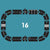 Expressway - Carretera Flexible Waytoplay 16 piezas