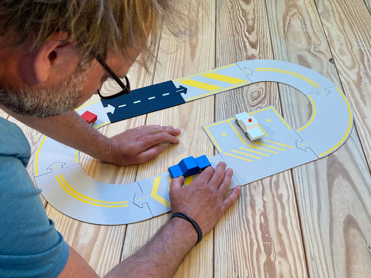 Road to Recovery Carretera cartón Waytoplay 8 piezas