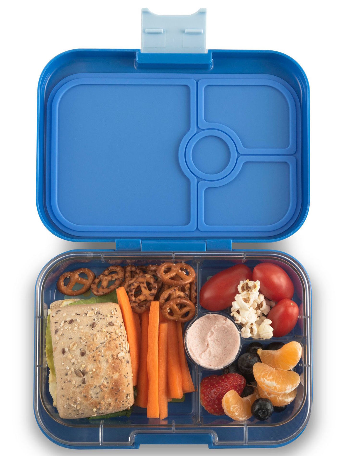Fiambrera Yumbox Panino Azul Tiburon 4