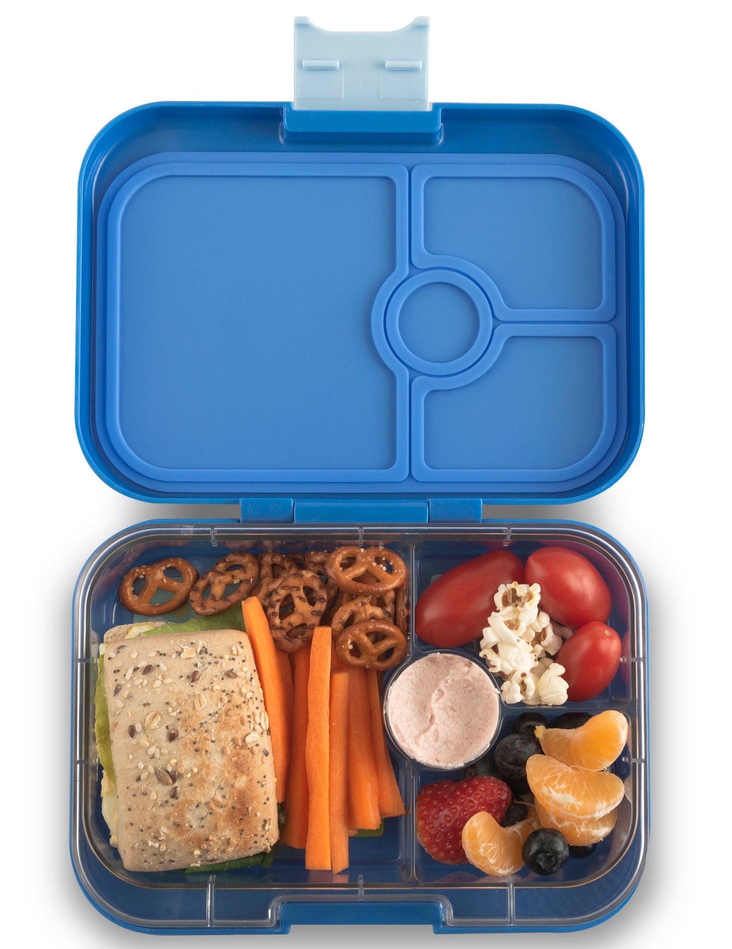 Fiambrera Yumbox Panino Azul Tiburon 4