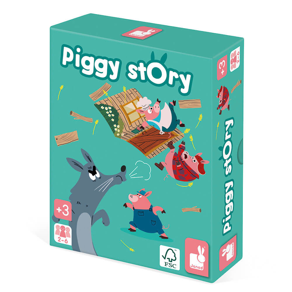 Juego de habilidad Piggy story Janod