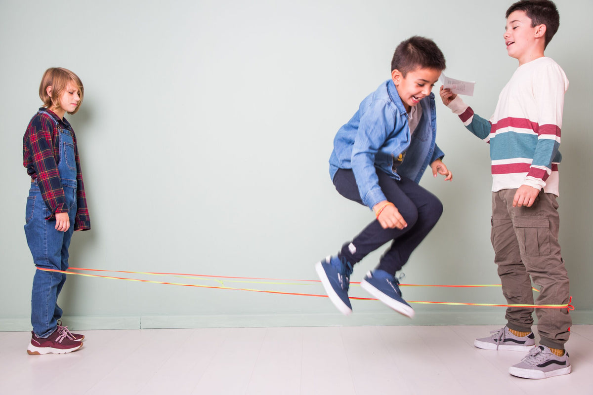 Juego clásico de Goma de saltar de Me&Mine