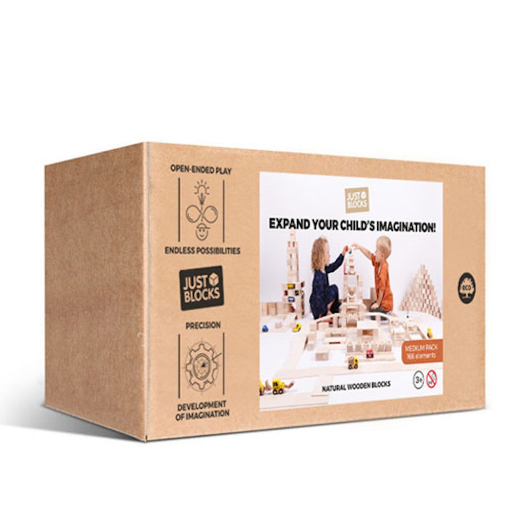 Bloques Just Blocks mediano 166 piezas