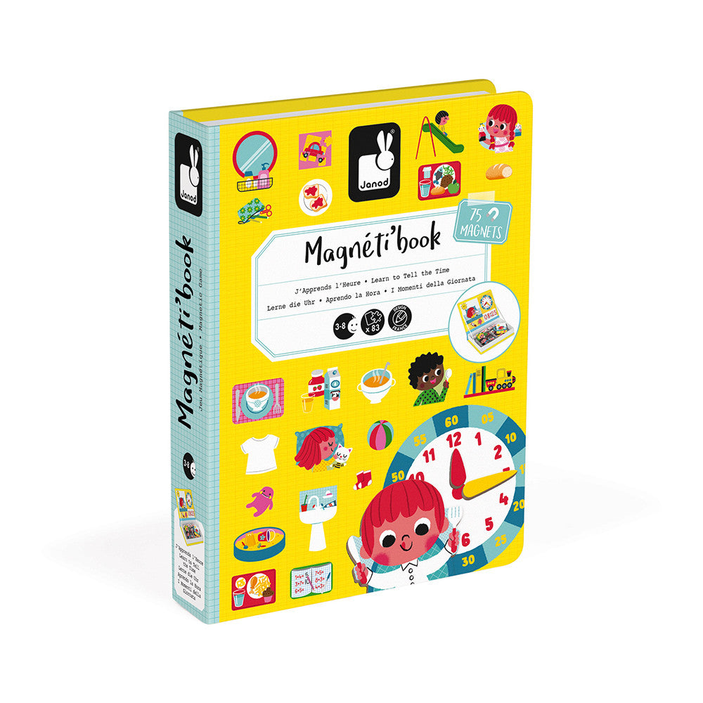 Magneti book aprendiendo la hora Janod