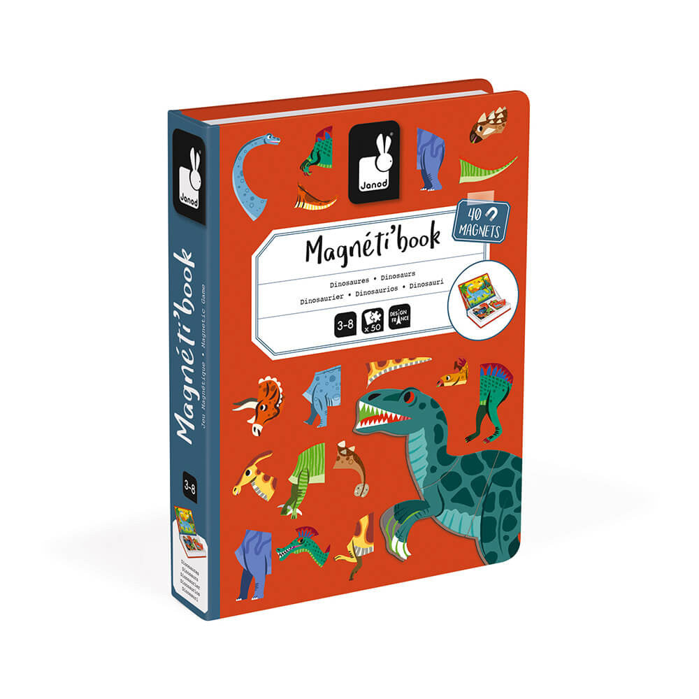 Magneti book Dinosaurios Janod