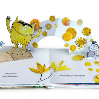 El Monstruo de Colores, un libro pop-up