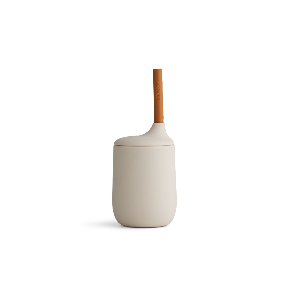 Vaso con pajita Ellis Zippy cup arena de Liewood
