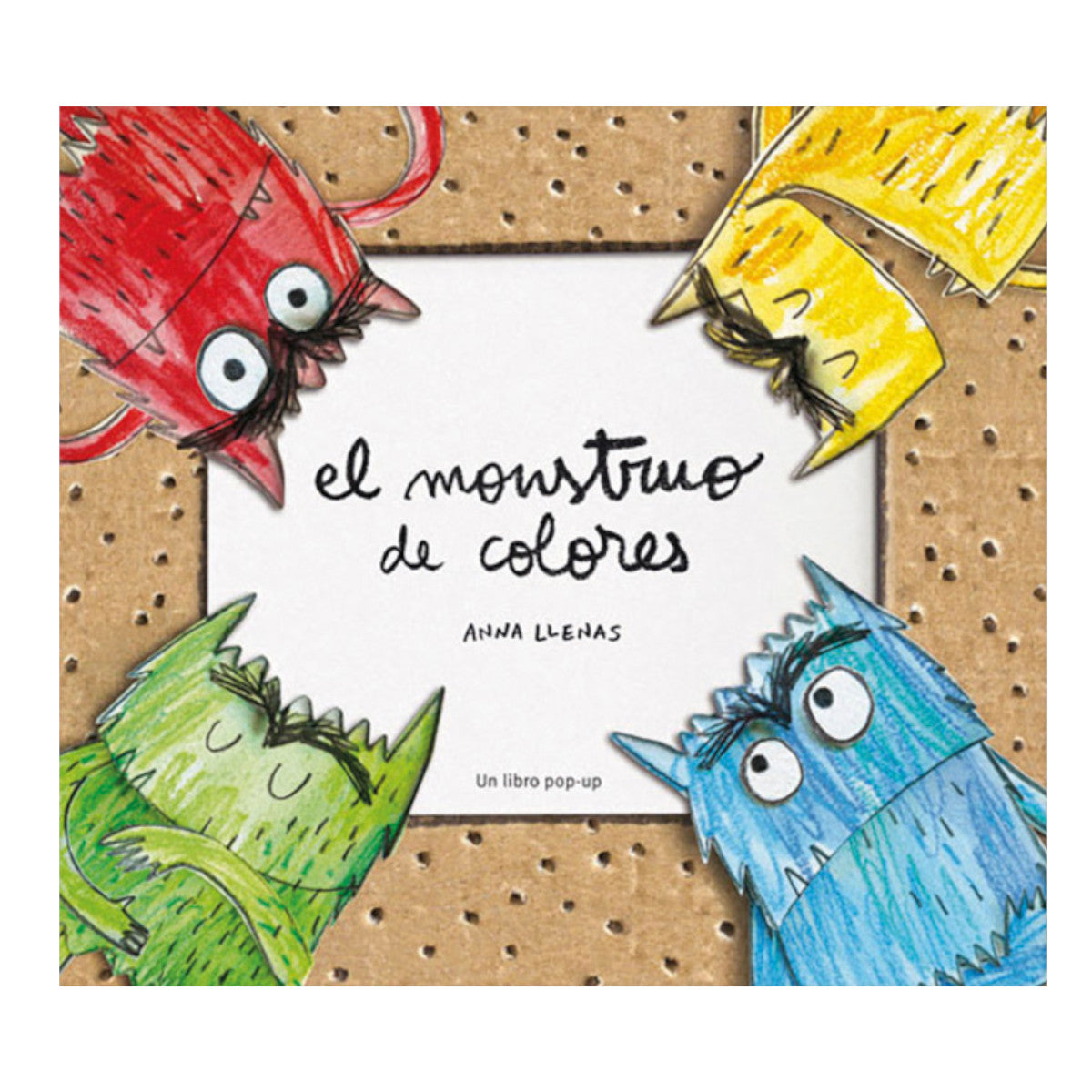 El Monstruo de Colores, un libro pop-up