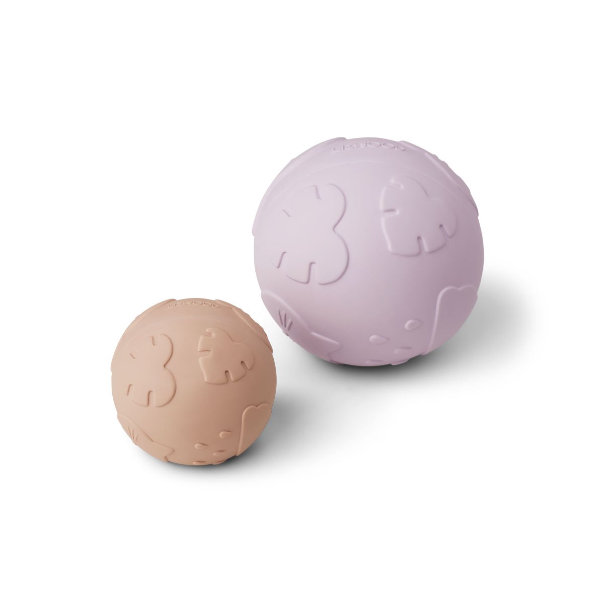 Set de 2 pelotas sensoriales Thea / Classic rosa Liewood