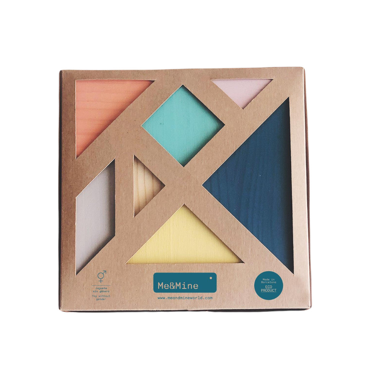 Tangram de madera Pastel Me&amp;Mine